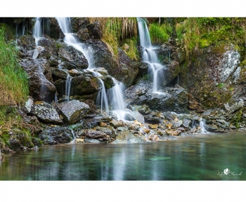 Водопады на Тулыме. Артикул: 003